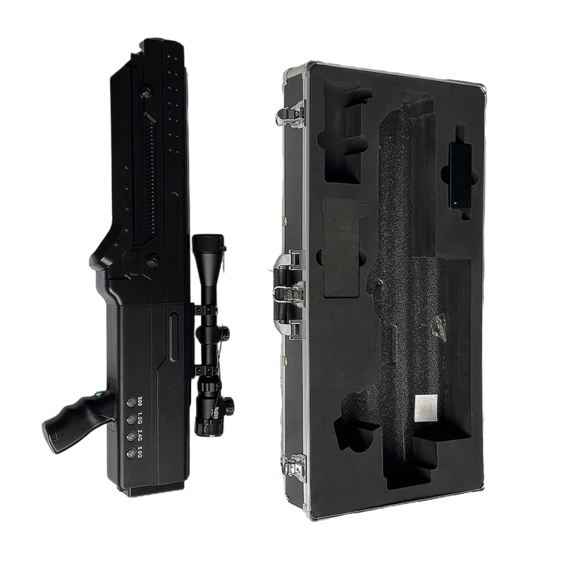  惠安手持便携式枪型低空防御反制四通道A型